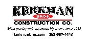 Kerkman Bros. Construction Logo